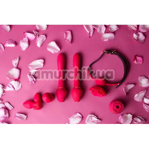 Вібратор для клітора і точки G Secret Kisses Lingo Rosegasm, червоний