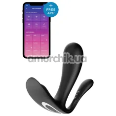 Вібратор Satisfyer Top Secret +, чорний - Фото №1