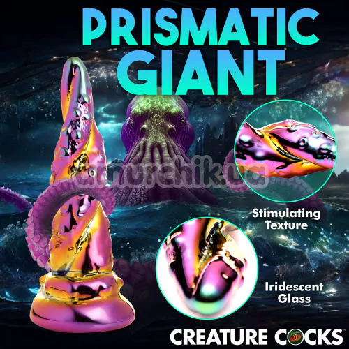 Фаллоимитатор Creature Cocks Enchantress, розово-желтый