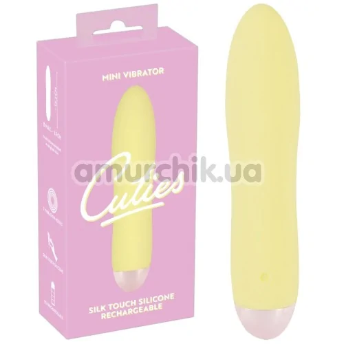 Вібратор Mini Vibrator Cuties Yellow, жовтий