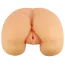 Штучна вагіна і анус з вібрацією X5 Vibrating Realistic Ass, тілесна - Фото №2