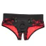 Страпон Scandal Crotchless Pegging Panty Set, чорний - Фото №4