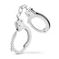 Наручники Temptasia Cuffs, серебряные - Фото №4