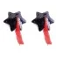 Украшения для сосков Star Shape Sequin Pasties, черные