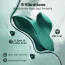 Кліторальний вібратор Stimulator Finger Vibrator, зелений - Фото №8
