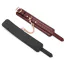 Фиксаторы для ног Liebe Seele Wine Red Leather Ankle Cuffs with Rose Gold Hardware, бордовые - Фото №5