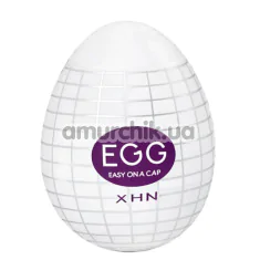 Мастурбатор XHN Egg Easy Ona Cap 0266F, білий - Фото №1