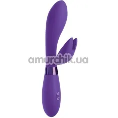 Вібратор OMG! Rabbits #Bestever Silicone Vibrator, фіолетовий - Фото №1