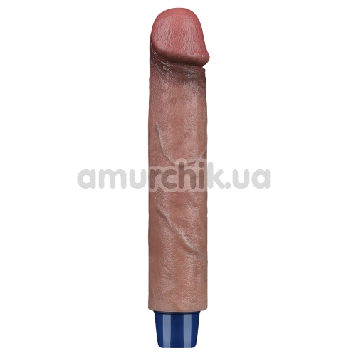 Вибратор Lovetoy Real Softee 9 Platinum Silicone, коричневый