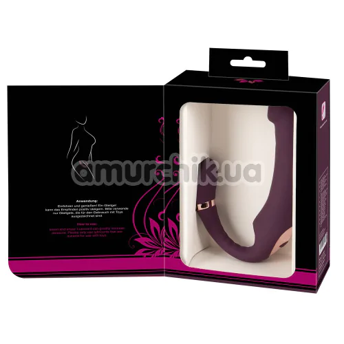 Вібратор кліторальний і для точки G Javida Nodding Tip Vibrator, фіолетовий