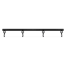 Фиксатор Bedroom Fantasies Spreader Bar Lightweight Restraint Bar, черный - Фото №1
