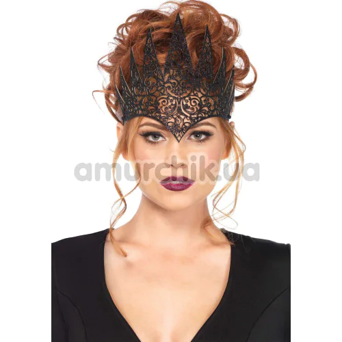 Корона Leg Avenue Die Cut Royal Crown, чорна
