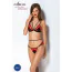 Комплект Passion Free Your Senses Erotic Line Peonia, красно-черный: бюстгальтер + трусики - Фото №6