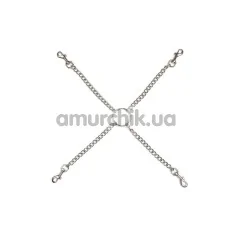 Ремешки для фиксаторов sLash Metal Fixer Large, серебряные - Фото №1