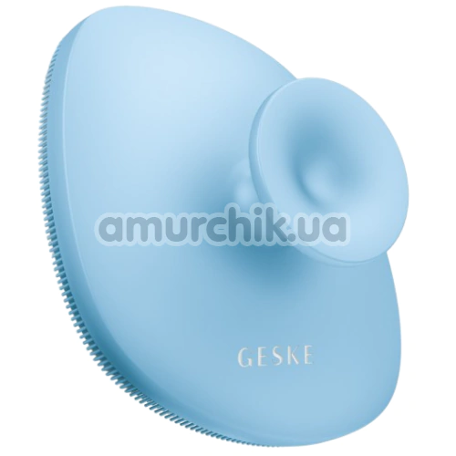 Щетка для тела Geske Body Brush 4 in 1 Suction Mount, голубая