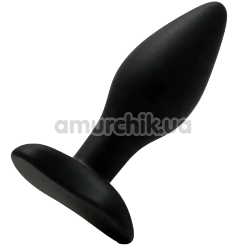 Анальная пробка Alume Silicone Bulb Anal Plug S, черная