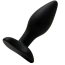 Анальная пробка Alume Silicone Bulb Anal Plug S, черная - Фото №3