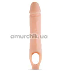 Насадка на пеніс Performance Plus 10 Cock Sheath Penis Extender, тілесна - Фото №1