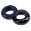 Эрекционное кольцо Get Lock Duo Cock 8 Ball Ring, черное - Фото №4