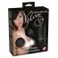 Вагінальні кульки з вібрацією Velvet Vibrating Black Balls, чорні - Фото №6