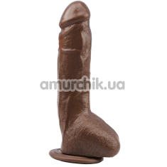 Фалоімітатор Ballsy Super Cock Mr. Marcus 9.9, коричневий - Фото №1