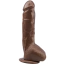 Фалоімітатор Ballsy Super Cock Mr. Marcus 9.9, коричневий - Фото №1
