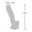 Фаллоимитатор Medical Silicone Dildo 16 см, телесный - Фото №8