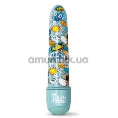 Вибратор Prints Charming Pop Tease 5 Mini Vibe, голубой - Фото №1