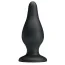 Анальная пробка Pretty Love Sturdy Silicone Anal Plug, черная - Фото №1