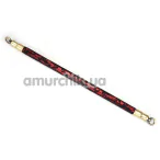 Фіксатор Liebe Seele Victorian Garden Lace and Vegan Leather Spreader Bar, червоно-чорний - Фото №1