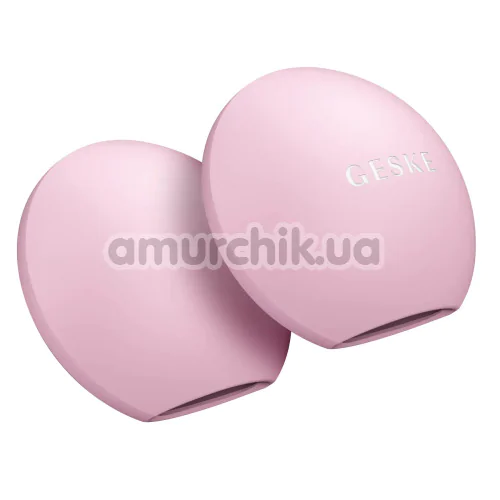 Устройство для увеличения объема губ Geske Lip Volumizer & Booster Small 4 in 1, светло-розовое