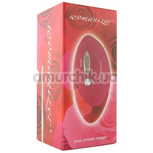 Симулятор орального секса для женщин Womanizer W500 Pro, красный