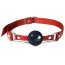 Кляп Feral Feelings Silicon Ball Gag, черно-красный - Фото №1