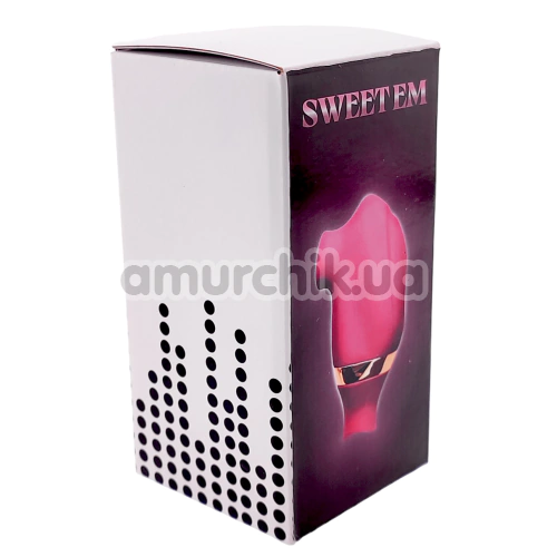 Симулятор орального сексу для жінок Sweet Em Sucking And Licking Massager, рожевий