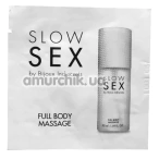 Гель для массажа Bijoux Indiscrets Slow Sex Full Body Massage, 2 мл - Фото №1