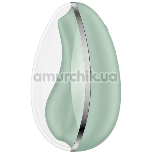 Клиторальный вибратор Satisfyer Drop To Go, зеленый