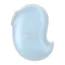 Симулятор орального секса для женщин с вибрацией Satisfyer Cutie Ghost, голубой - Фото №2