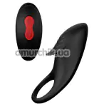 Виброкольцо для члена Rings Of Love Remote Cockring, черное - Фото №1