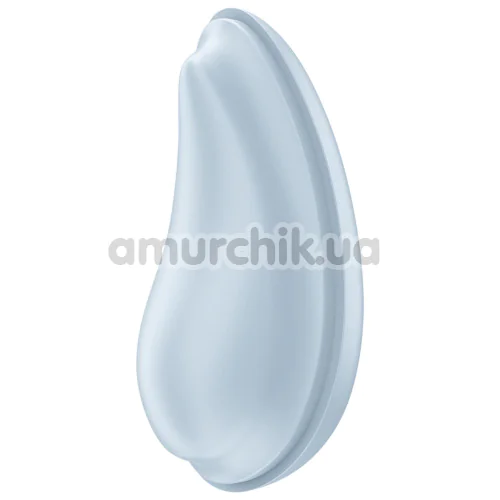 Клиторальный вибратор Satisfyer Drop To Go, голубой