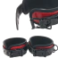 Фіксатори для рук Whipsmart Heartbreaker Deluxe Buckle Love Cuffs, чорно-червоні - Фото №7