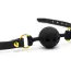 Кляп Upko Silicone Breathable Small Ball Gag, чорний - Фото №3