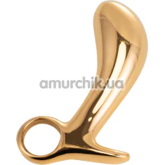 Cтимулятор простаты Lockink Sevanda Woodpecker Metal Prostate Massager, золотой - Фото №1