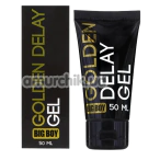 Гель-пролонгатор с охлаждающим эффектом Big Boy Golden Delay Gel, 60 мл - Фото №1
