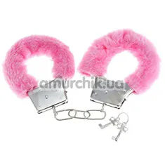 Наручники Power Escorts Love Cuffs, рожеві - Фото №1