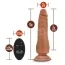 Вібратор Dr. Skin Wireless Remote Dildo 9, світло-коричневий - Фото №3