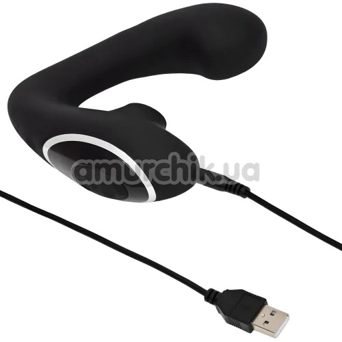 Вибратор с вакуумным стимулятором Fifty Shades of Grey Greedy Girl Duet, черный