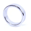 Ерекційне кільце Boss Series Metal Cock Ring Large, срібне - Фото №2