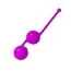Вагинальные шарики Pretty Love Kegel Tighten Up III, фиолетовые - Фото №3