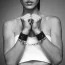 Наручники Bijoux Indiscrets Maze Wide Cuffs, коричневі - Фото №6