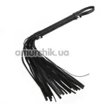 Флоггер PVC Whip, чёрный - Фото №1